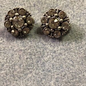 Vintage crystal pins